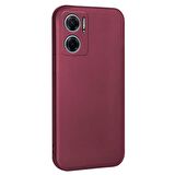 Microsonic Matte Silicone Xiaomi Redmi Note 11E Kılıf Mor