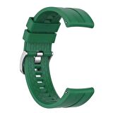 Microsonic Huawei Watch GT 3 SE Kordon, Silicone RapidBands Koyu Yeşil
