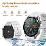 Microsonic Huawei Watch GT 3 SE Kordon, Silicone RapidBands Lacivert