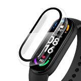 Microsonic Xiaomi Mi Band 7 Kılıf Clear Premium Slim WatchBand Şeffaf