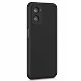 Microsonic Matte Silicone Oppo A76 Kılıf Siyah