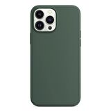 Microsonic Apple iPhone 14 Pro Max Kılıf Liquid Lansman Silikon Yeşil