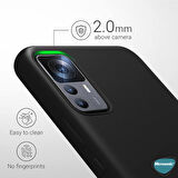 Microsonic Matte Silicone Xiaomi Mi 12T Pro Kılıf Lacivert