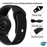 Microsonic Haylou Solar LS05 Silikon Kordon Koyu Gri