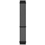 Microsonic Amazfit GTR 2e 47mm Hasırlı Kordon Woven Sport Loop Gri