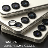 Microsonic Samsung Galaxy S23 Plus Tekli Kamera Lens Koruma Camı Siyah