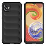 Microsonic Samsung Galaxy A04 Kılıf Oslo Prime Siyah