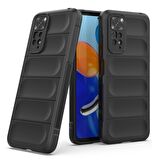Microsonic Xiaomi Redmi Note 11S Kılıf Oslo Prime Siyah