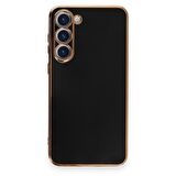 Microsonic Samsung Galaxy S23 Kılıf Olive Plated Siyah