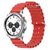 Microsonic Huawei Watch Buds Kordon Ocean Band Kırmızı