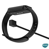 Microsonic Xiaomi Mi Band 8 Manyetik USB Şarj Kablosu Siyah