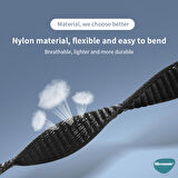 Microsonic Xiaomi Mi Band 8 Hasırlı Kordon Woven Sport Loop Rose Gold