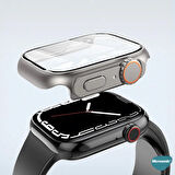Microsonic Apple Watch Series 3 42mm Kılıf Apple Watch Ultra Dönüştürücü Ekran Koruyucu Kasa Yıldız Işığı