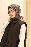 Silk Home Soft Eşarp 48801 Siyah Karışık Desen 