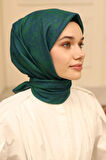 Silk Home Soft Eşarp 48894 Yeşil Karışık Desen 
