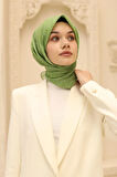 Silk Home Soft Eşarp 48802 Yeşil Karışık Desen 