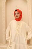 Silk Home Soft Eşarp 48803 Turuncu Karışık Desen 