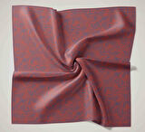 Silk Home Soft Eşarp 47039 Taba-Mavi Karışık Desen 
