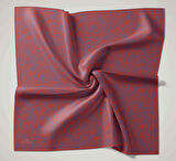 Silk Home Soft Eşarp 47053 Erguvan-Nar Çiçeği  Karışık Desen 