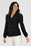 Yakalı Şık Bluz