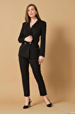 Metal Düğme Detaylı Blazer Ceket