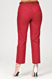 Kemerli Yüksek Bel Pantolon