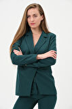 Dikiş Detaylı Blazer Ceket 