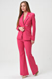 Yakası Düğmeli Blazer