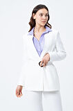 Kemerli Blazer Ceket 
