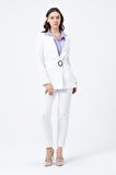 Kemerli Blazer Ceket 