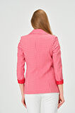 Pötikare Desenli Blazer Ceket