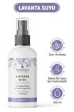 Lavanta Suyu 100 ml Cam Şişe %100 Saf ve Doğal Sprey Başlıklı (Lavender Water)