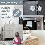 Ideal Baby 10 Adet Mini Çok Amaçlı Kilit Set