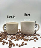 Tardan Bart Jr. El Yapımı Seramik Kupa- XKrem-300 ml  1 (Adet)