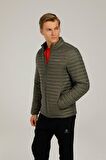 Lumberjack 1W Sn21 Perry Coat 1Pr Erkek Haki Mont 
