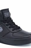 Us Polo Aristo HI WMN Kadın Günlük Spor Ayakkabı 101050756Siyah