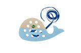 Montessori İp Geçirme Balina