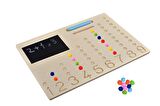 Montessori Kara Tahtalı-Keçeli Hesap Makinesi