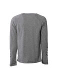 Hummel Gri Erkek Kapüşon Yaka Sweatshirt 920640-2833 HMLJELANI