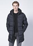Hummel Hmlcassandery Gömlek Yaka Normal Kalıp Siyah Erkek Şişme Mont