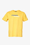 Hummel Hmldivide Ss Erkek Sarı T-Shirt 911794-2523