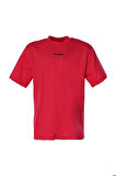 922217-3658 Hummel Hmlsenes T-Shırt Erkek T-Shirt BARBADOS CHERRY
