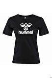 922106-2001 Hummel Hmlocen Kadın T-Shirt BLACK