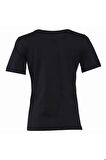 922106-2001 Hummel Hmlocen Kadın T-Shirt BLACK