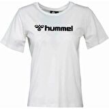 912031-9003 Hummel Hmlnesle S/S Kadın T-Shirt OFF WHITE