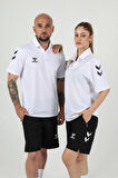 Erkek Hummel Oregon Polo Yaka Antreman T-Shirt - Beyaz | XL