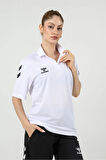 Erkek Hummel Oregon Polo Yaka Antreman T-Shirt - Beyaz | XL