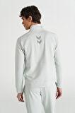 Erkek Hml Evon Fermuarlı Sweatshirt - Açık Mavi | L