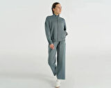 Hummel Sabrina Pants Kadın Günlük Eşofman Altı 932250-7319 Yeşil