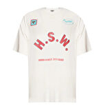 HUMMEL HMLNELL OVERSIZE t-shirt S/S KADIN KISA KOL t-shirt